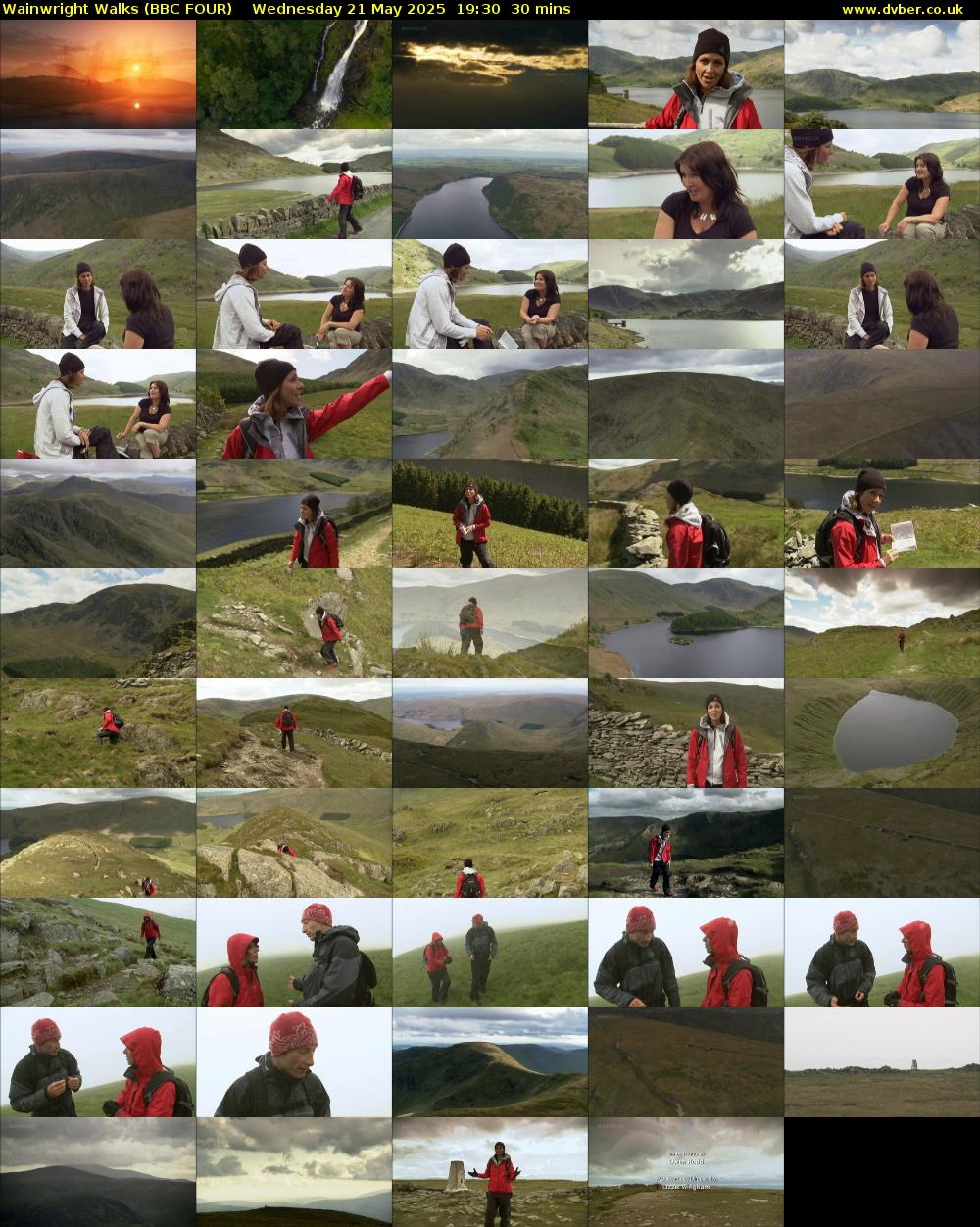 Wainwright Walks (BBC FOUR) Wednesday 21 May 2025 19:30 - 20:00