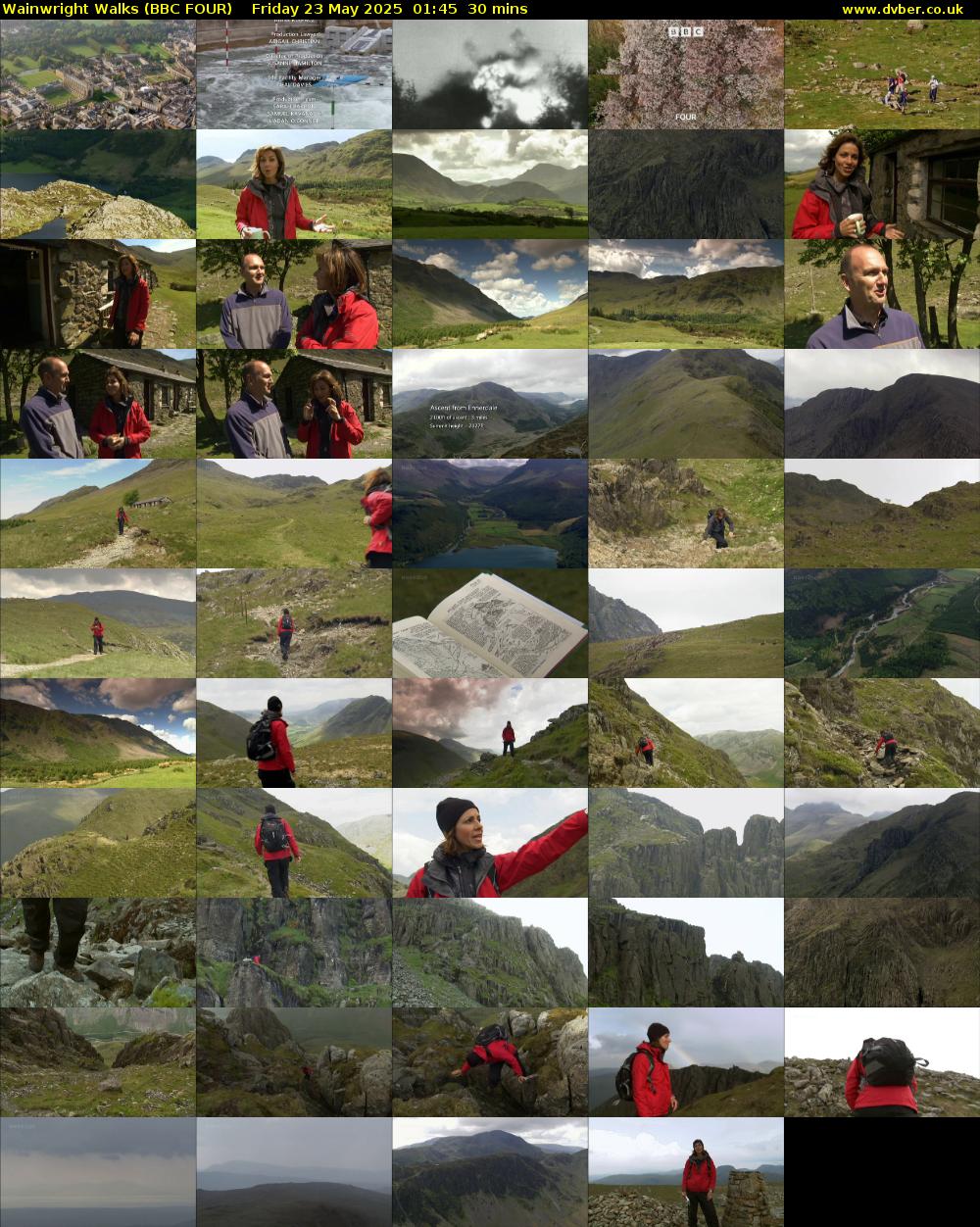 Wainwright Walks (BBC FOUR) Friday 23 May 2025 01:45 - 02:15