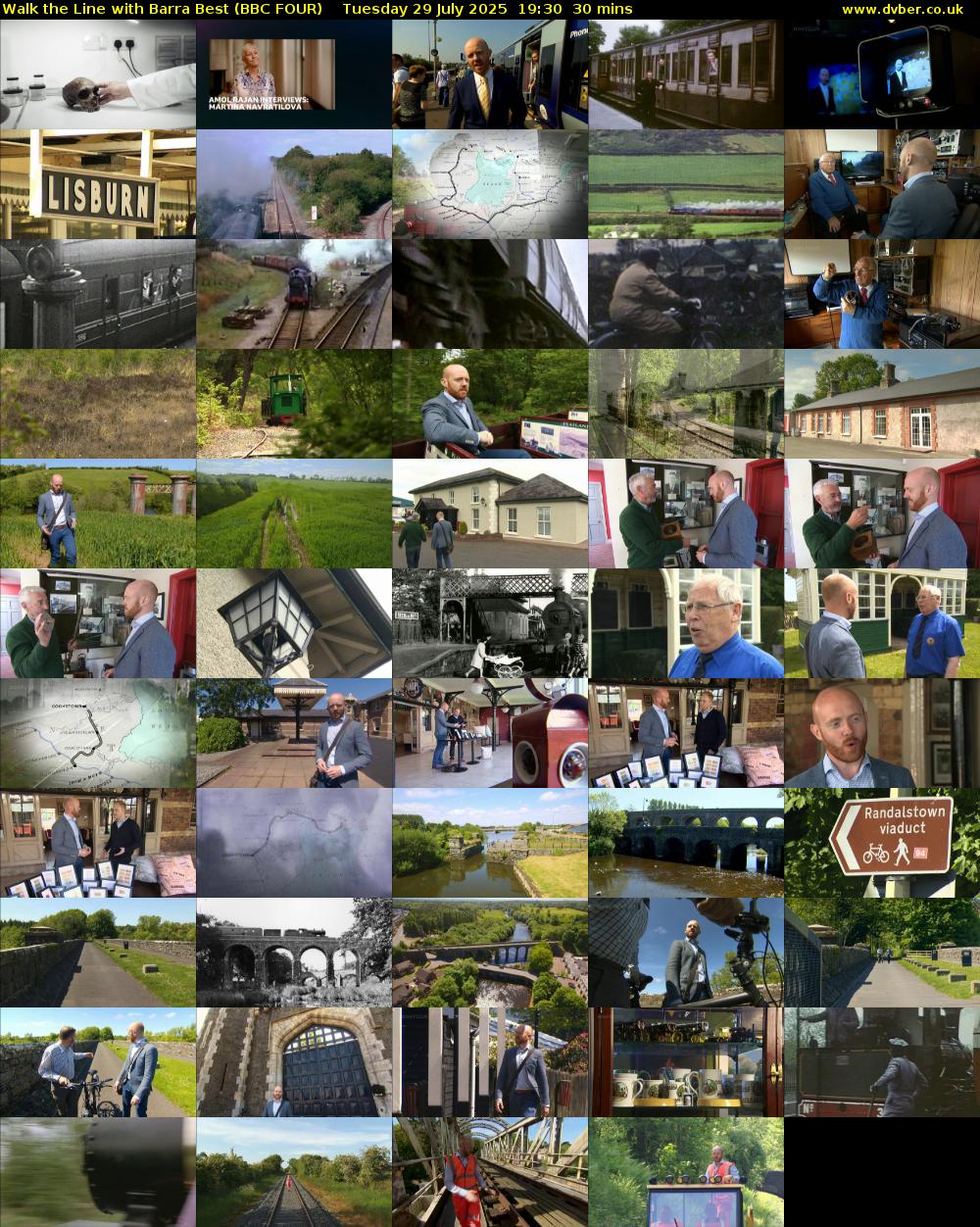 Walk the Line with Barra Best (BBC FOUR) Tuesday 29 July 2025 19:30 - 20:00