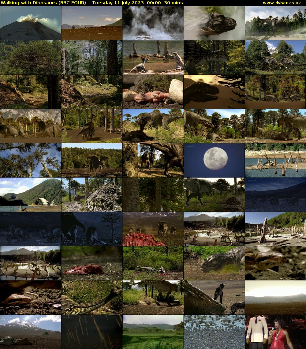 Walking with Dinosaurs (BBC FOUR) Tuesday 11 July 2023 00:00 - 00:30