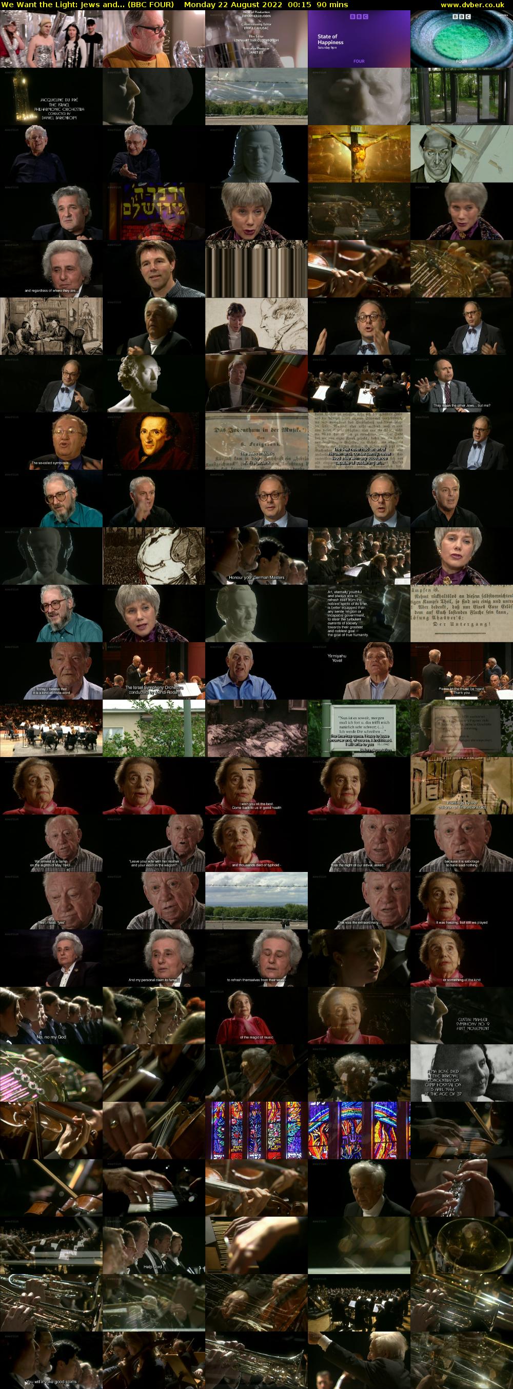 We Want the Light: Jews and... (BBC FOUR) Monday 22 August 2022 00:15 - 01:45