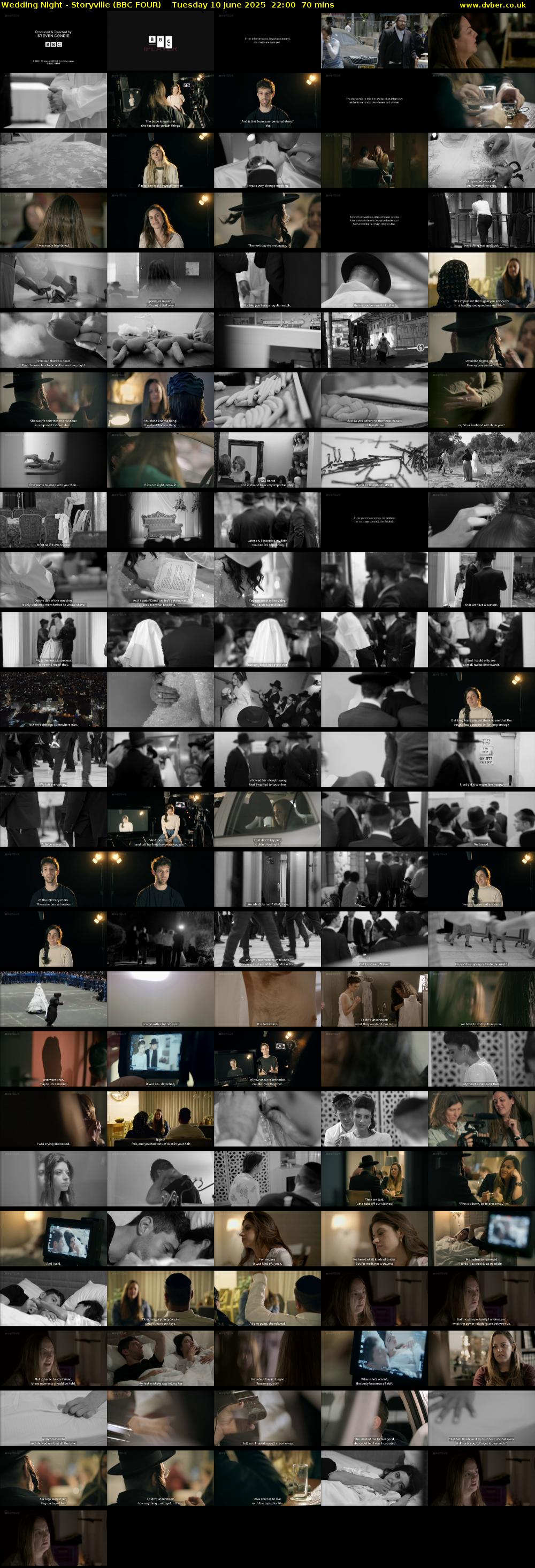 Wedding Night - Storyville (BBC FOUR) Tuesday 10 June 2025 22:00 - 23:10