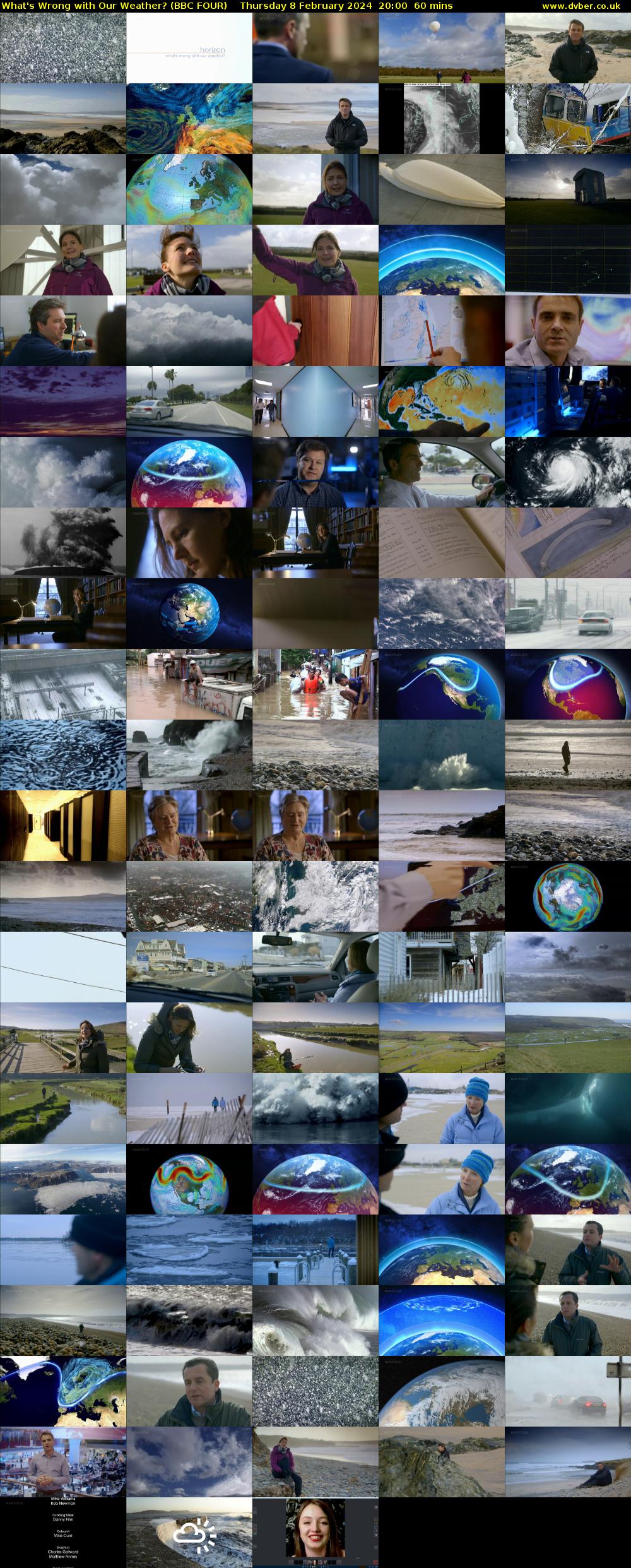 What's Wrong with Our Weather? (BBC FOUR) Thursday 8 February 2024 20:00 - 21:00