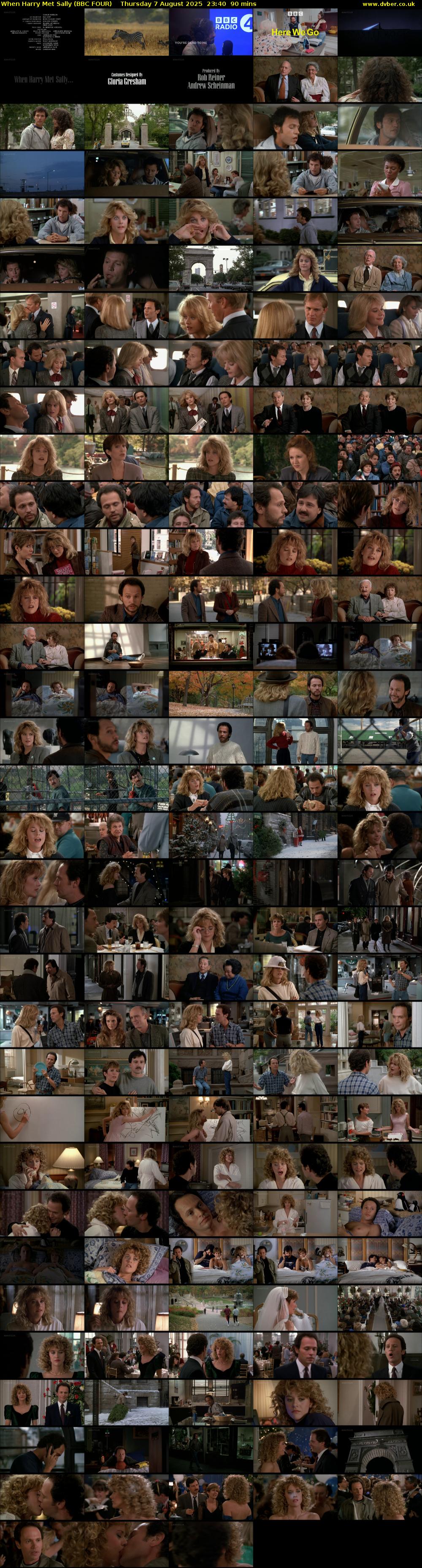When Harry Met Sally (BBC FOUR) Thursday 7 August 2025 23:40 - 01:10