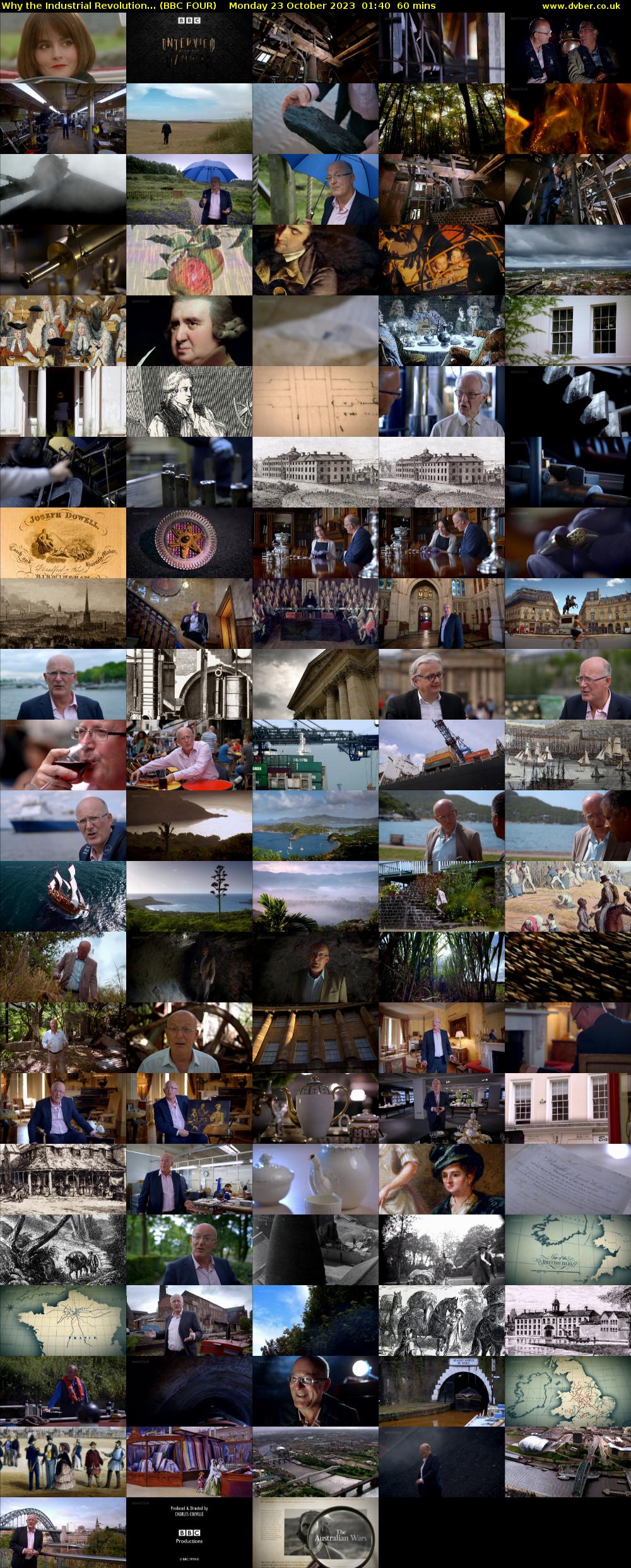 Why the Industrial Revolution... (BBC FOUR) Monday 23 October 2023 01:40 - 02:40