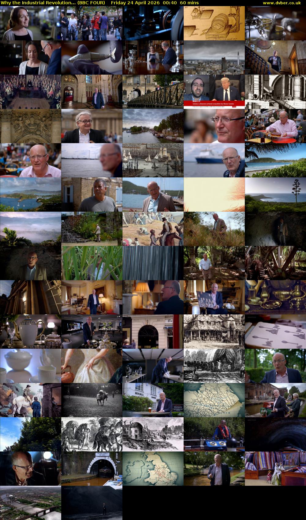 Why the Industrial Revolution... (BBC FOUR) Friday 24 April 2026 00:40 - 01:40
