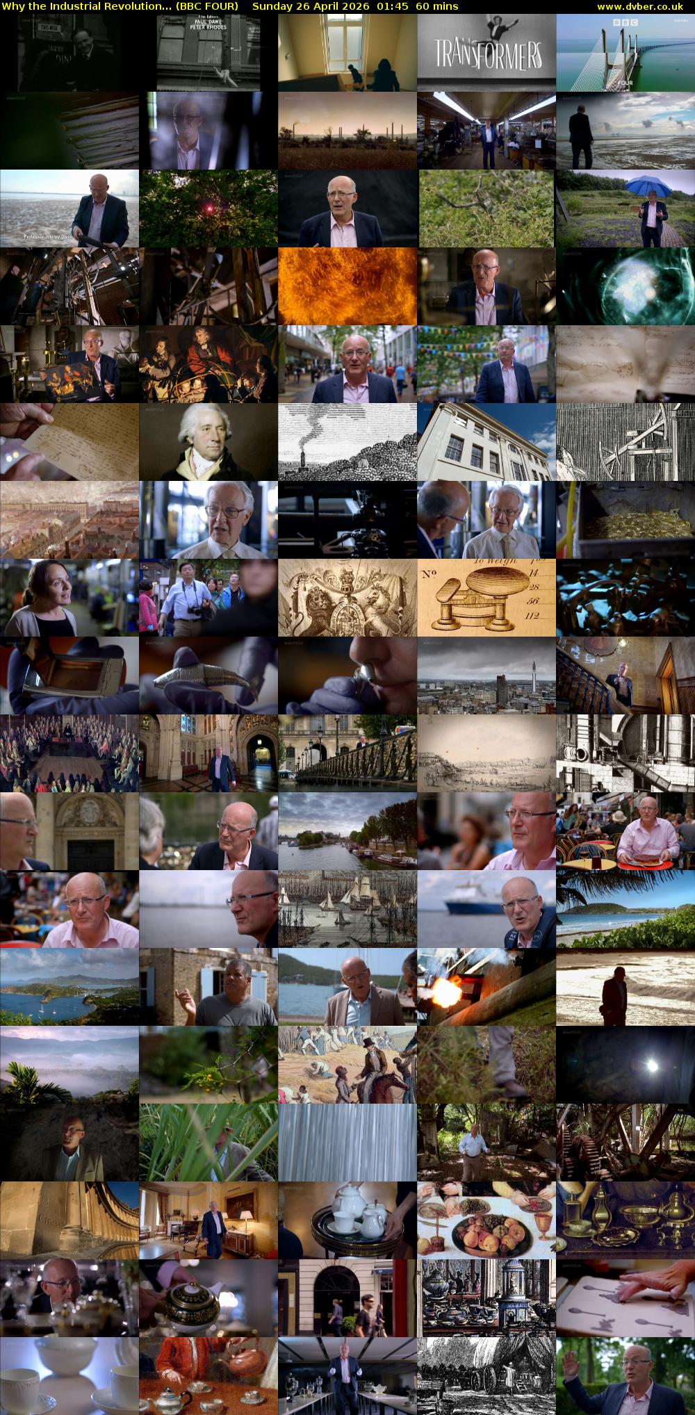 Why the Industrial Revolution... (BBC FOUR) Sunday 26 April 2026 01:45 - 02:45