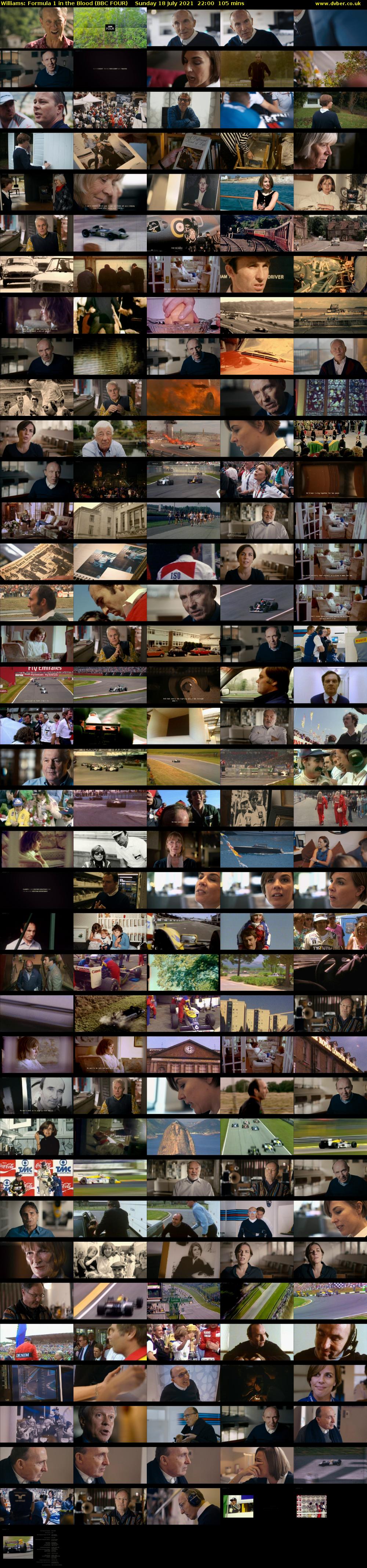 Williams: Formula 1 in the Blood (BBC FOUR) Sunday 18 July 2021 22:00 - 23:45