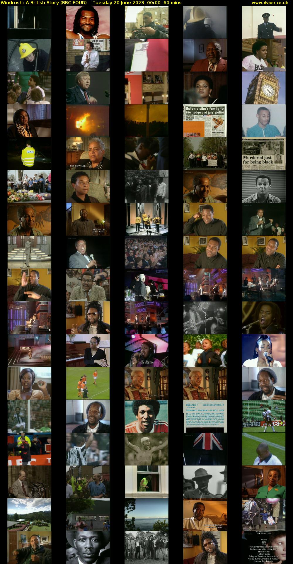 Windrush: A British Story (BBC FOUR) Tuesday 20 June 2023 00:00 - 01:00
