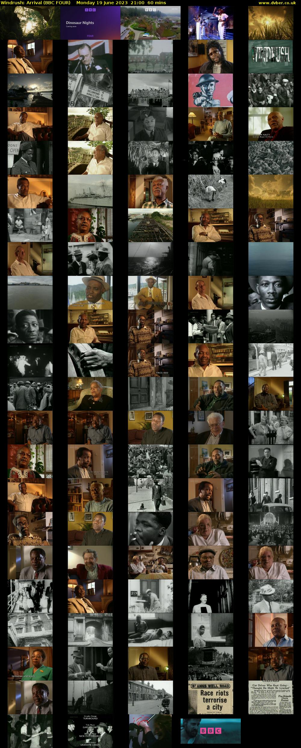 Windrush: Arrival (BBC FOUR) Monday 19 June 2023 21:00 - 22:00