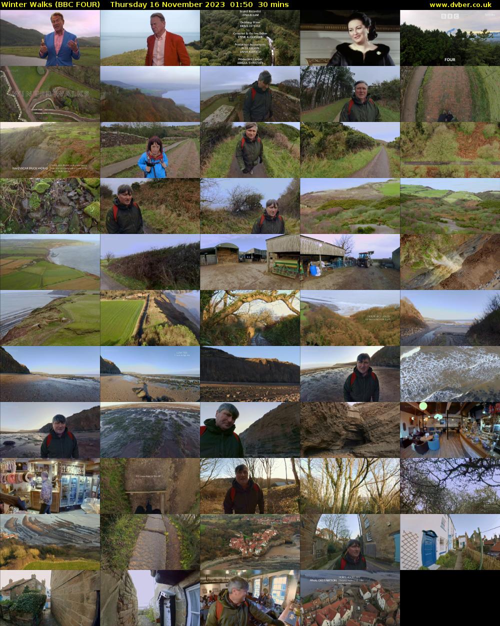 Winter Walks (BBC FOUR) Thursday 16 November 2023 01:50 - 02:20