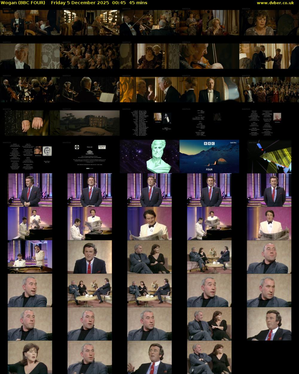 Wogan (BBC FOUR) Friday 5 December 2025 00:45 - 01:30