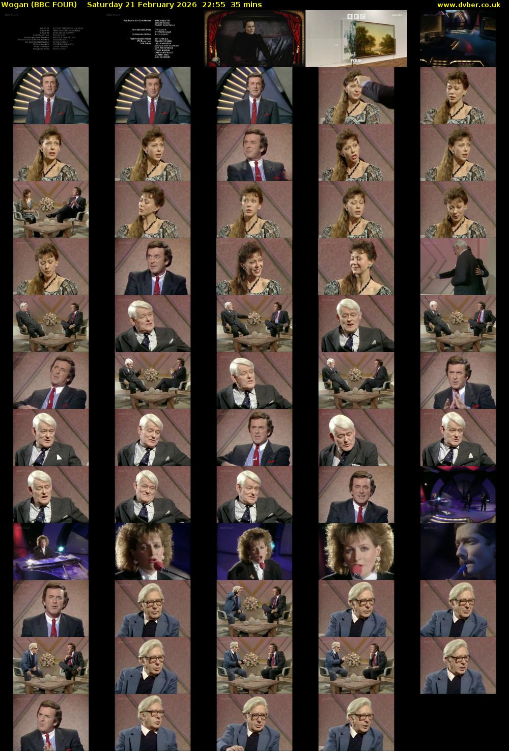 Wogan (BBC FOUR) Saturday 21 February 2026 22:55 - 23:30