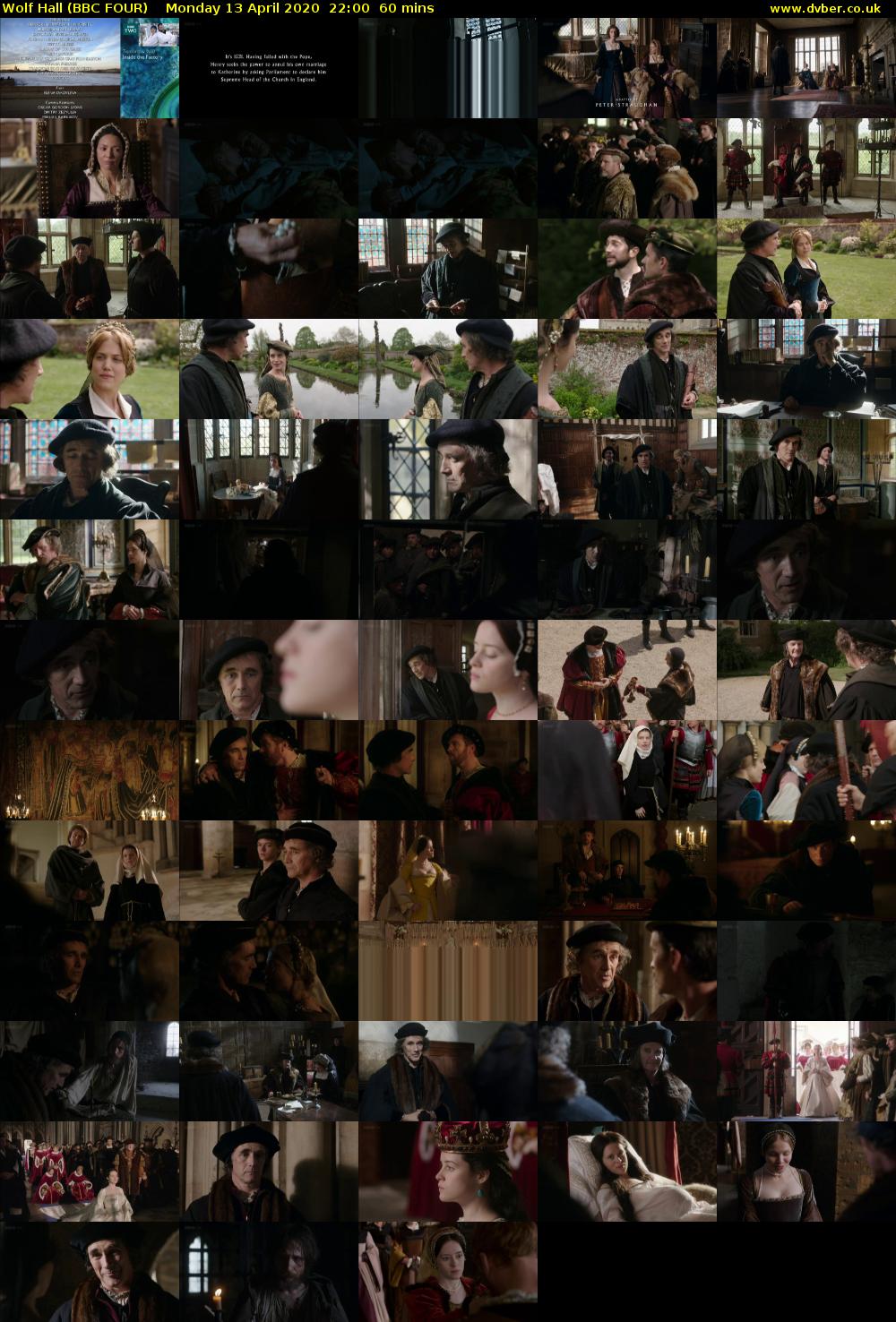 Wolf Hall (BBC FOUR) Monday 13 April 2020 22:00 - 23:00