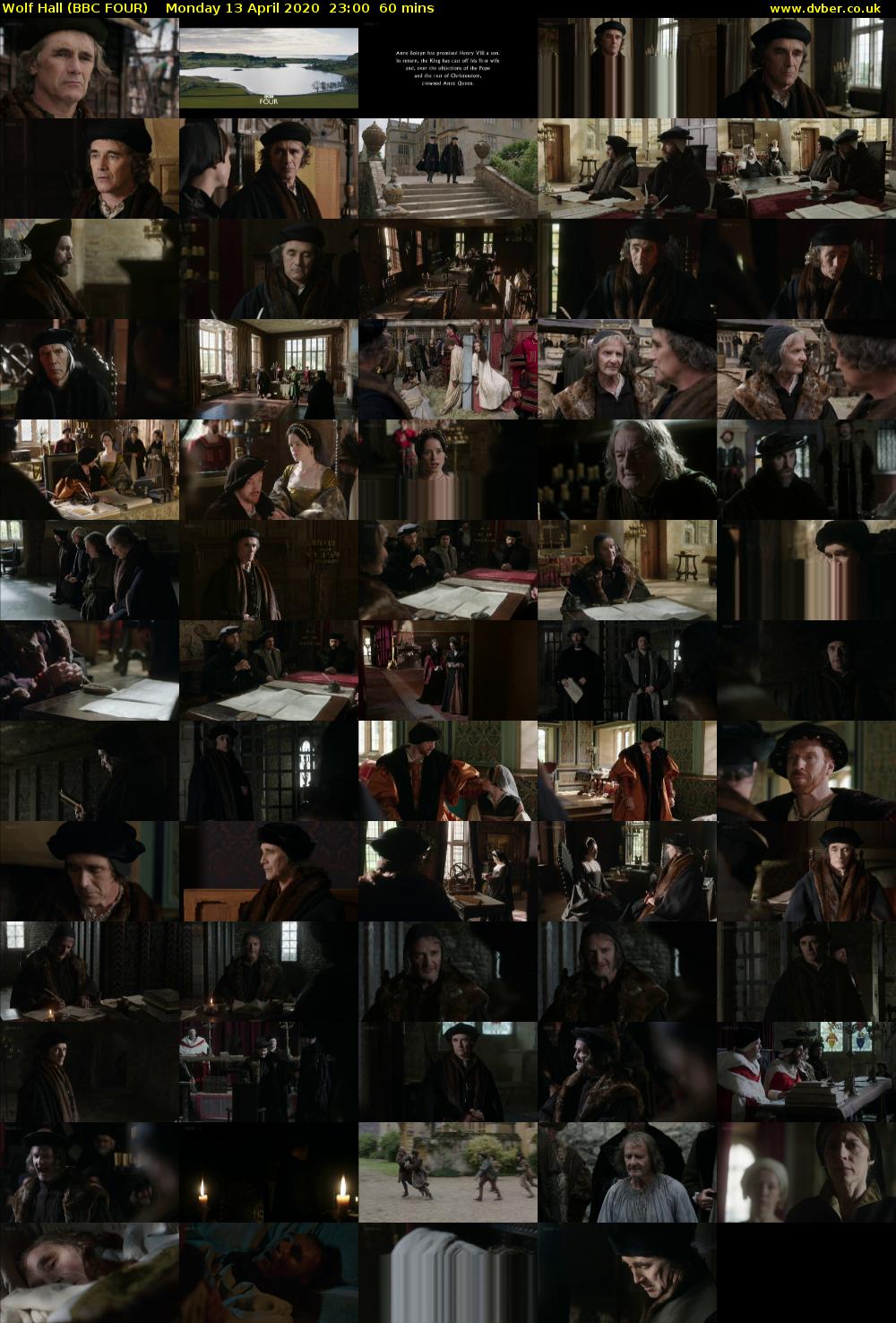 Wolf Hall (BBC FOUR) Monday 13 April 2020 23:00 - 00:00