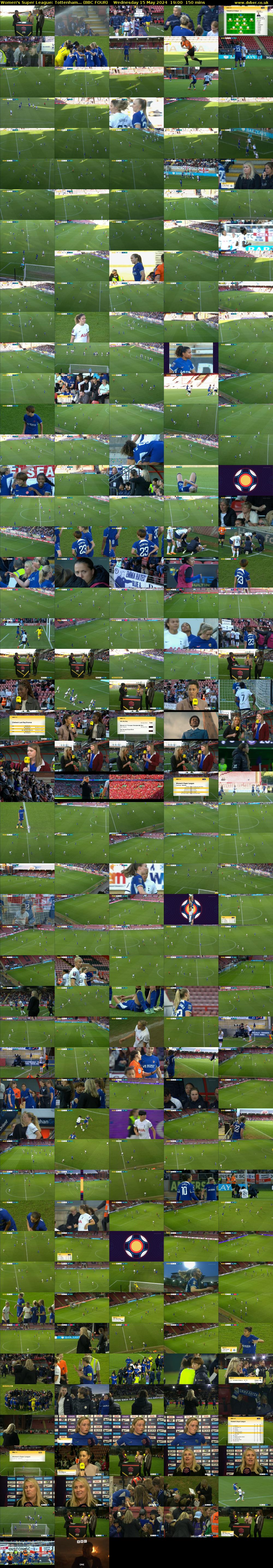 Women's Super League: Tottenham... (BBC FOUR) Wednesday 15 May 2024 19:00 - 21:30