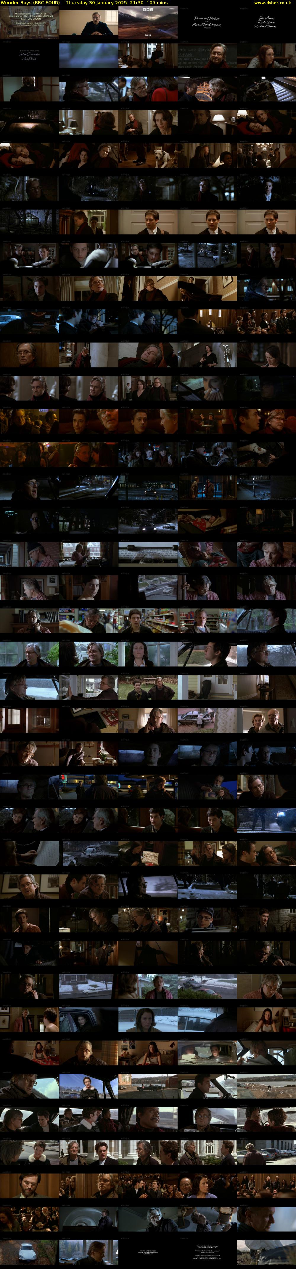 Wonder Boys (BBC FOUR) Thursday 30 January 2025 21:30 - 23:15