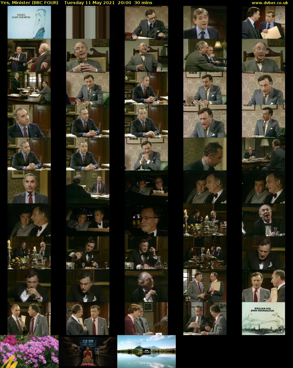 Yes, Minister (BBC FOUR) Tuesday 11 May 2021 20:00 - 20:30