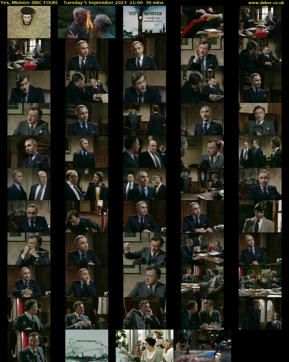 Yes, Minister (BBC FOUR) Tuesday 5 September 2023 21:00 - 21:30