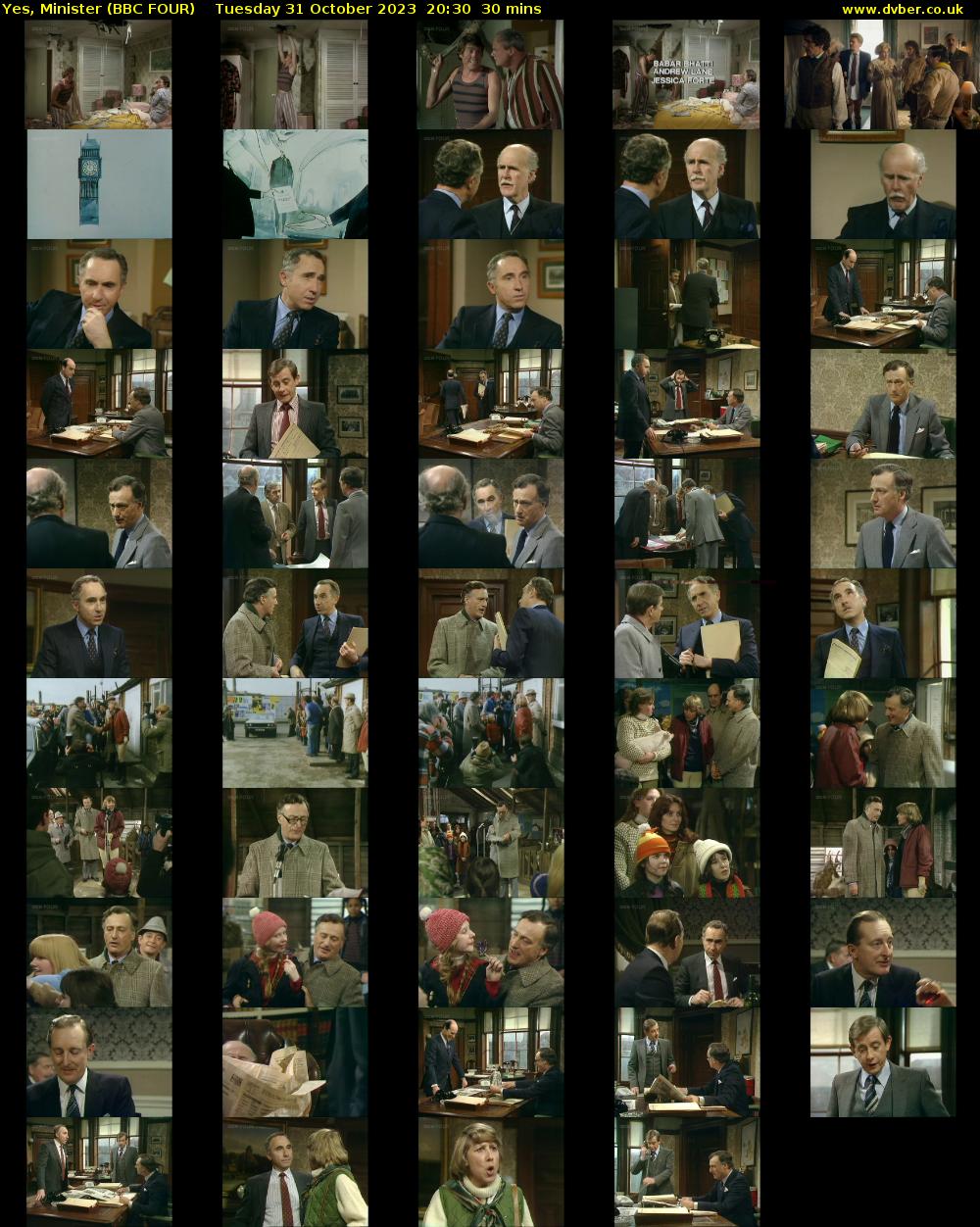 Yes, Minister (BBC FOUR) Tuesday 31 October 2023 20:30 - 21:00
