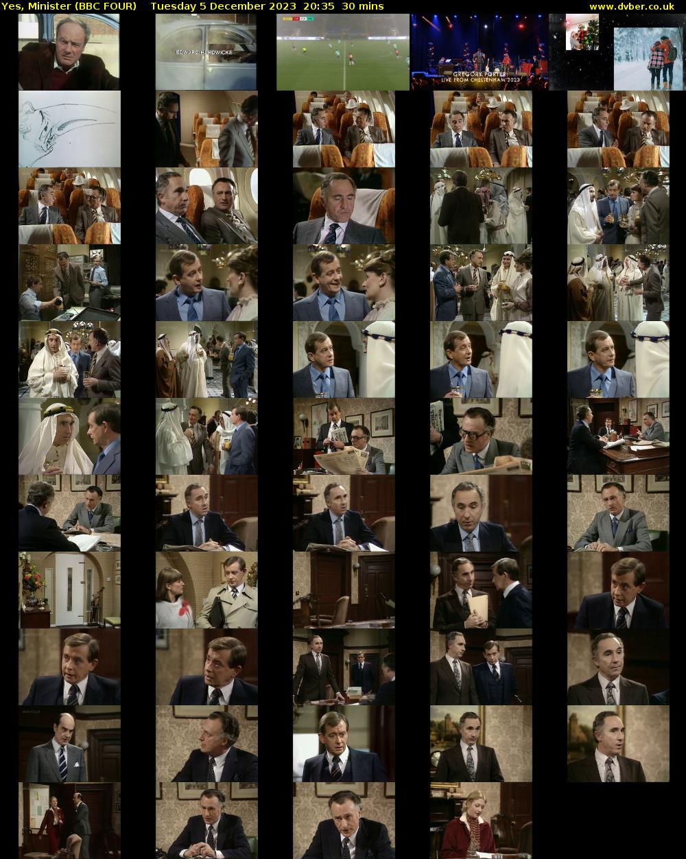 Yes, Minister (BBC FOUR) Tuesday 5 December 2023 20:35 - 21:05