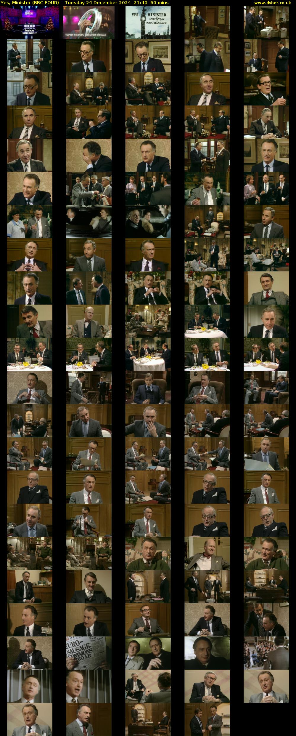 Yes, Minister (BBC FOUR) Tuesday 24 December 2024 21:40 - 22:40