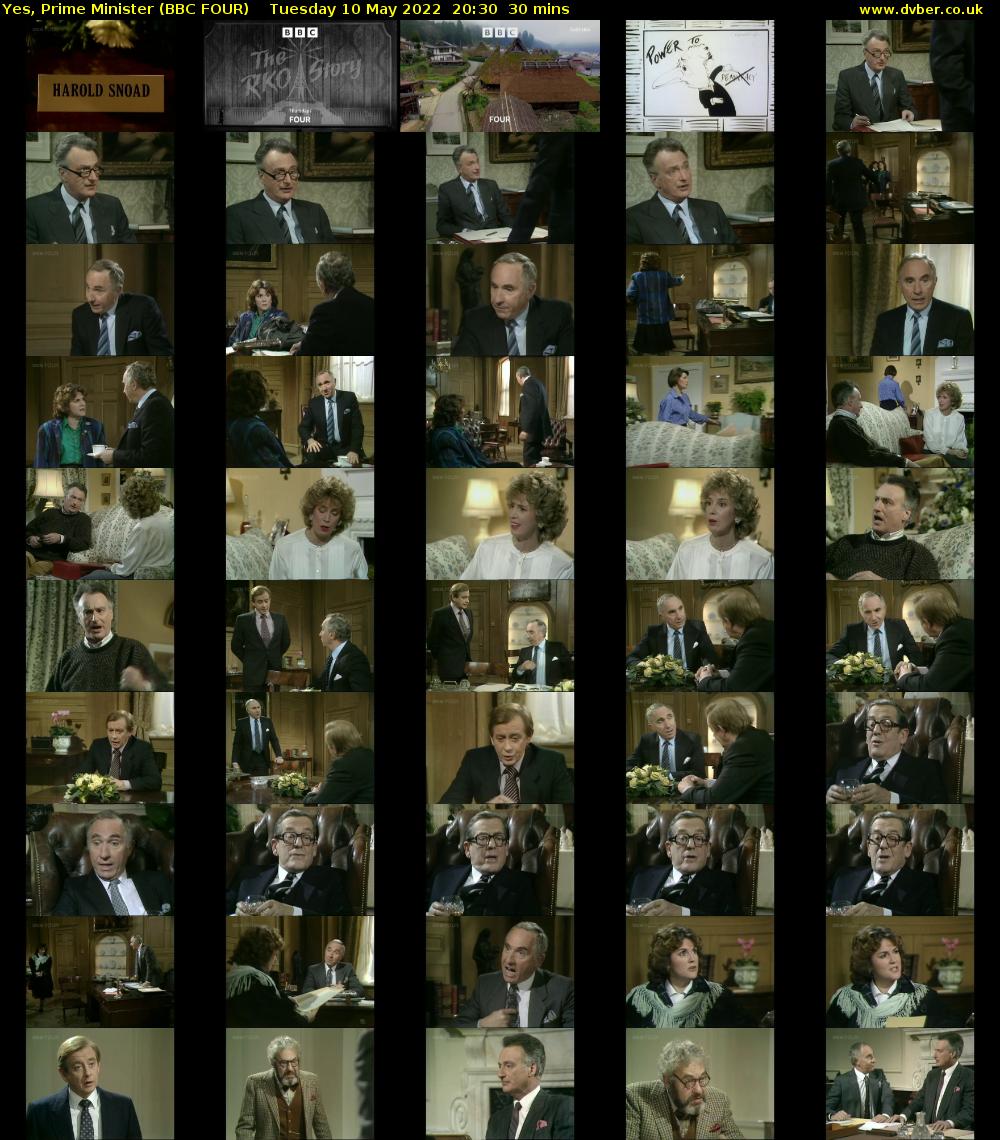 Yes, Prime Minister (BBC FOUR) Tuesday 10 May 2022 20:30 - 21:00
