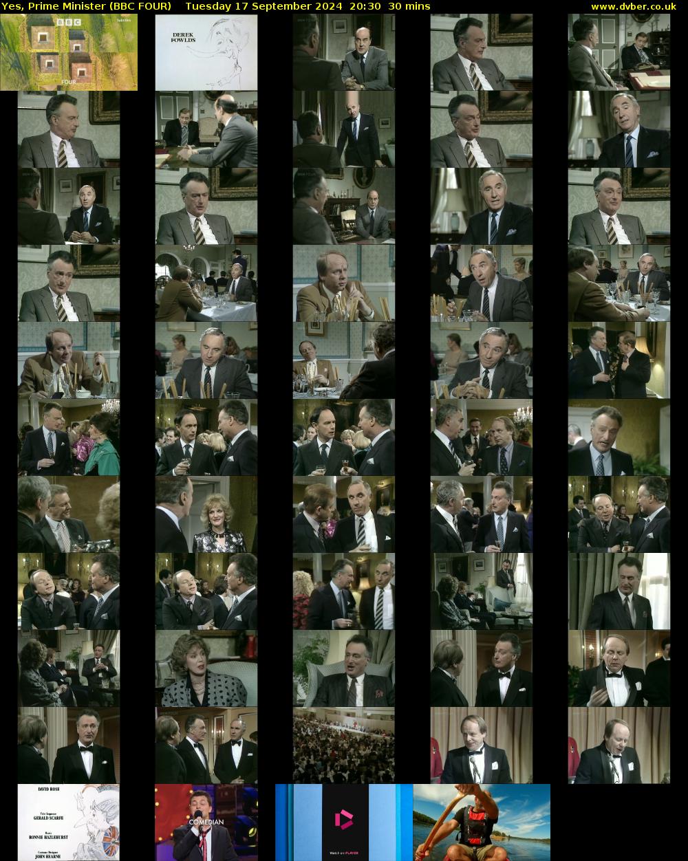 Yes, Prime Minister (BBC FOUR) Tuesday 17 September 2024 20:30 - 21:00