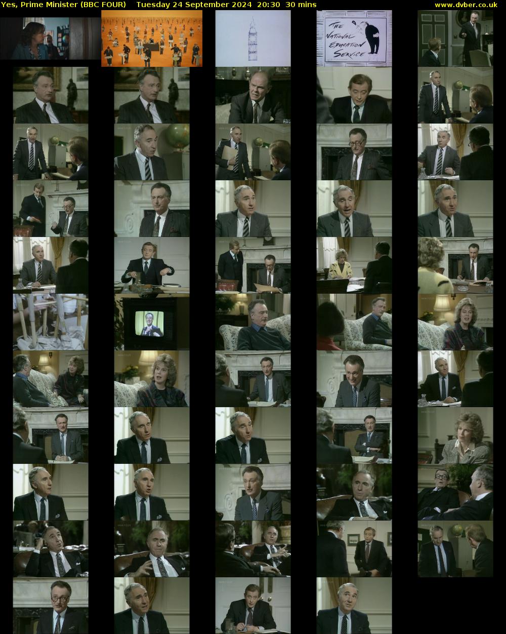 Yes, Prime Minister (BBC FOUR) Tuesday 24 September 2024 20:30 - 21:00