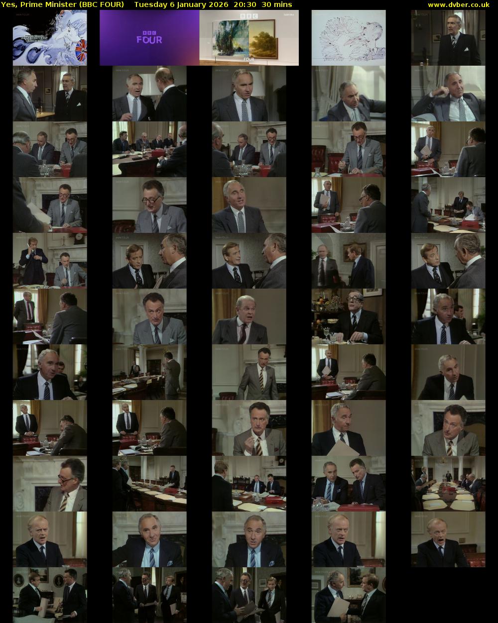 Yes, Prime Minister (BBC FOUR) Tuesday 6 January 2026 20:30 - 21:00