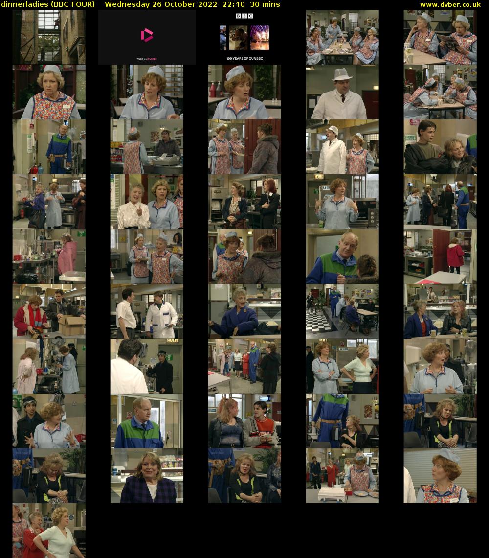 dinnerladies (BBC FOUR) Wednesday 26 October 2022 22:40 - 23:10
