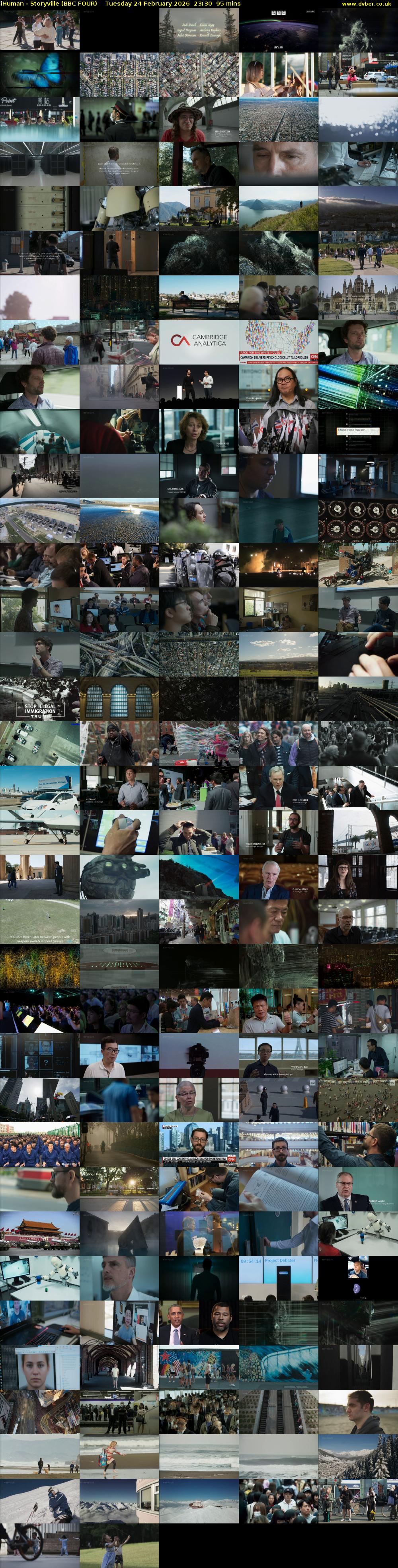 iHuman - Storyville (BBC FOUR) Tuesday 24 February 2026 23:30 - 01:05