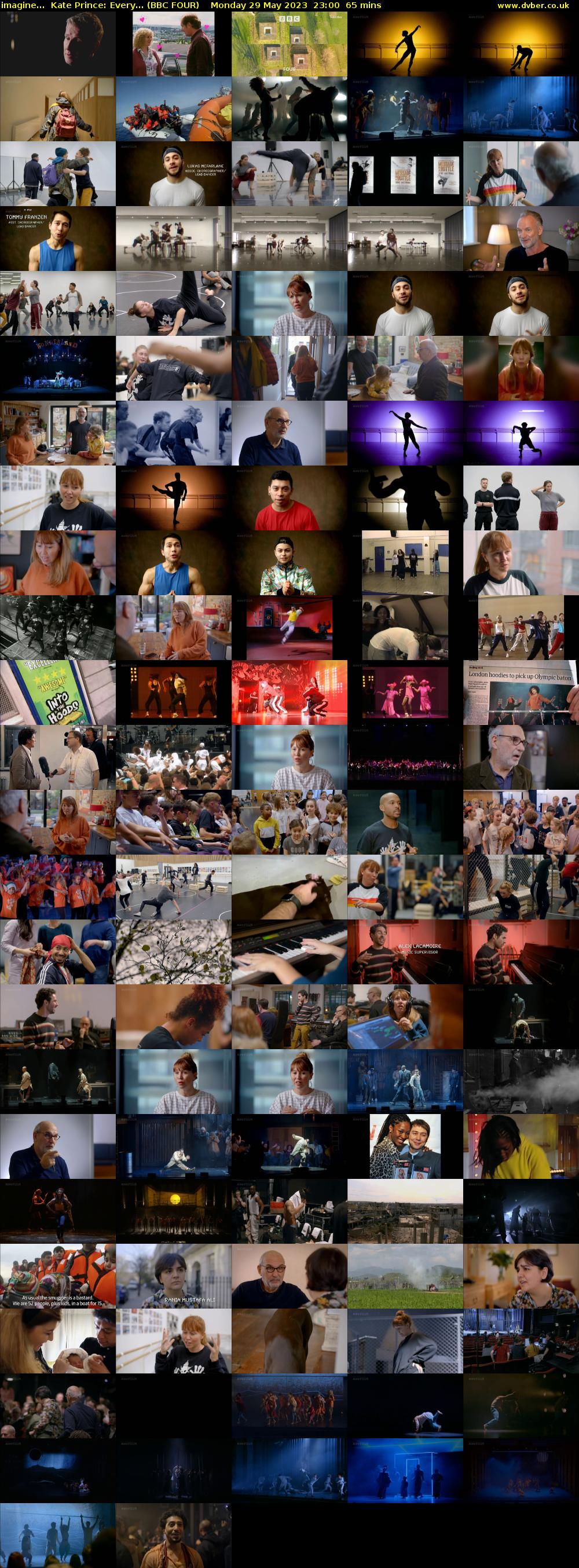 imagine...  Kate Prince: Every... (BBC FOUR) Monday 29 May 2023 23:00 - 00:05