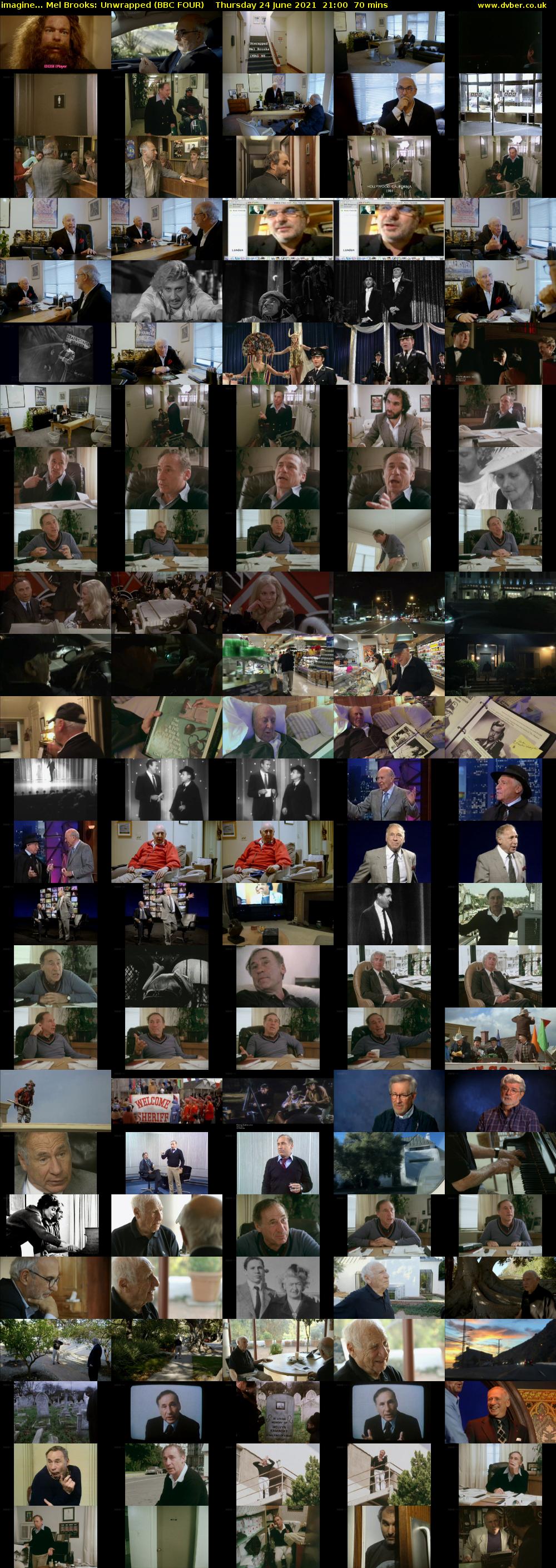 imagine... Mel Brooks: Unwrapped (BBC FOUR) Thursday 24 June 2021 21:00 - 22:10