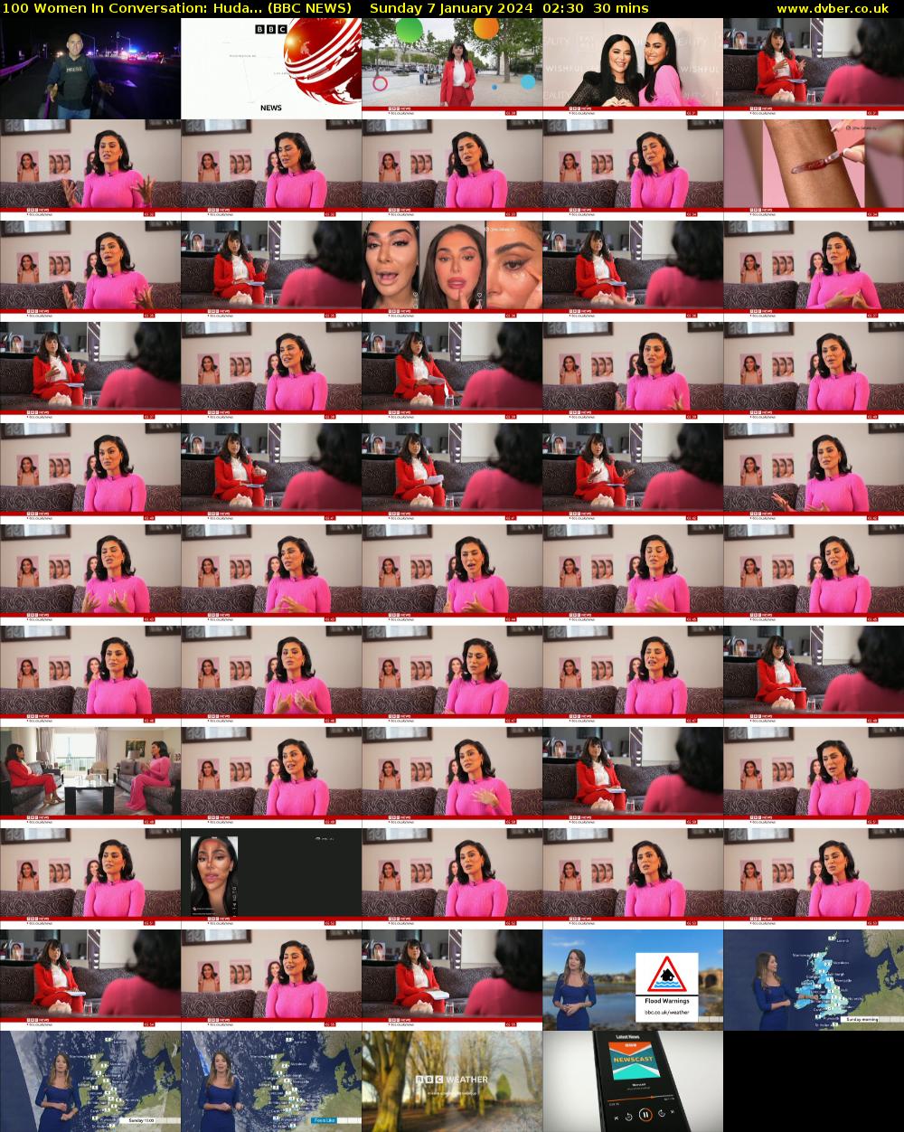 100 Women In Conversation: Huda... (BBC NEWS) Sunday 7 January 2024 02:30 - 03:00