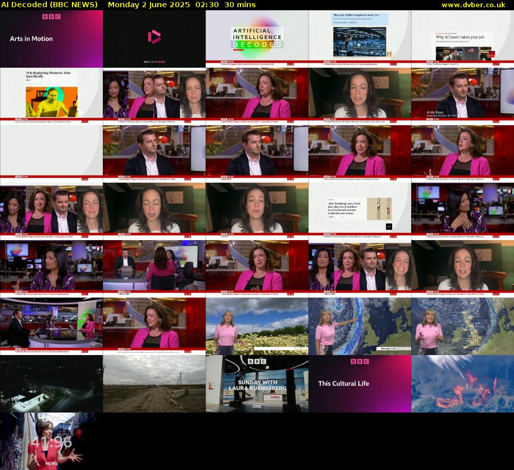 AI Decoded (BBC NEWS) Monday 2 June 2025 02:30 - 03:00