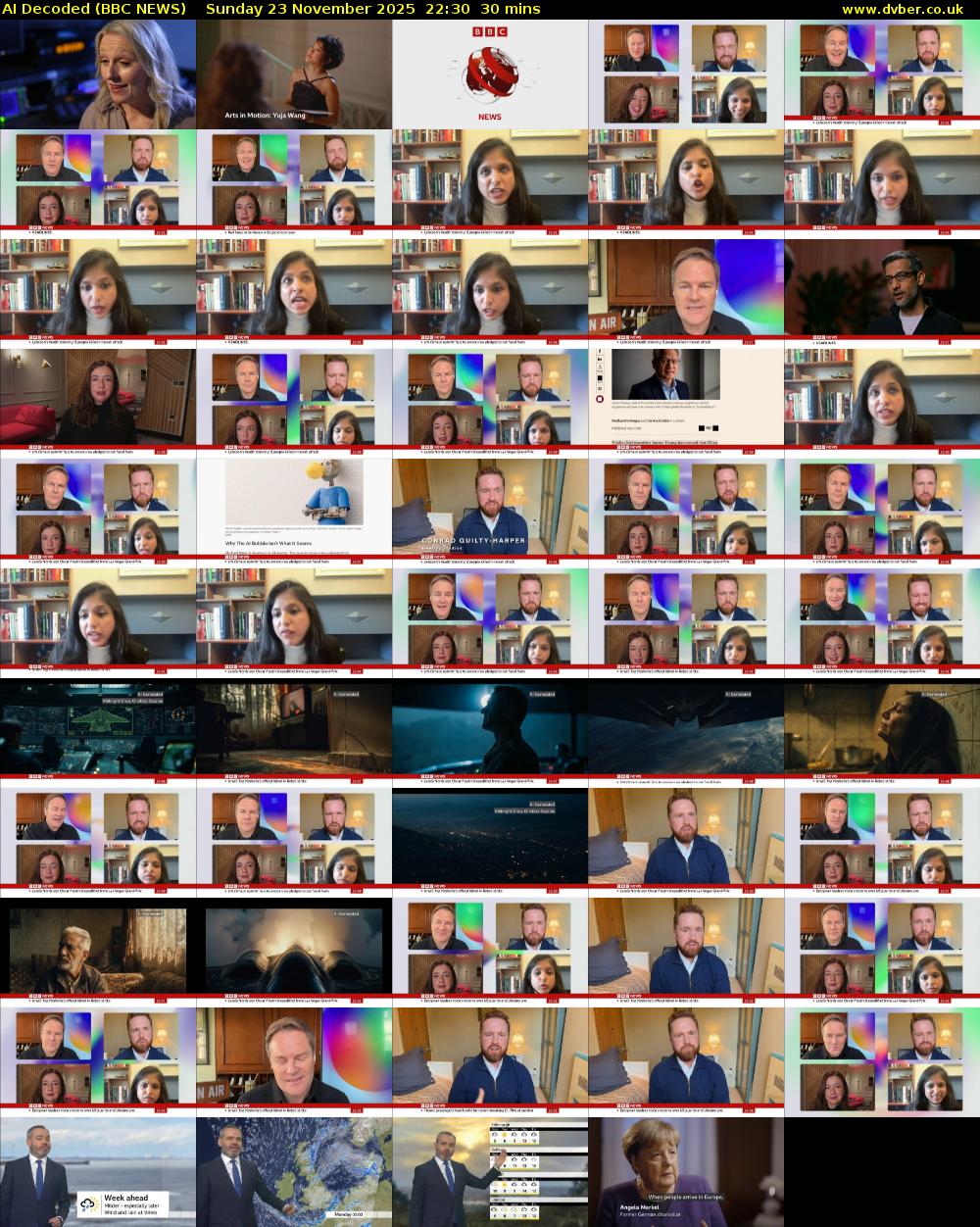 AI Decoded (BBC NEWS) Sunday 23 November 2025 22:30 - 23:00