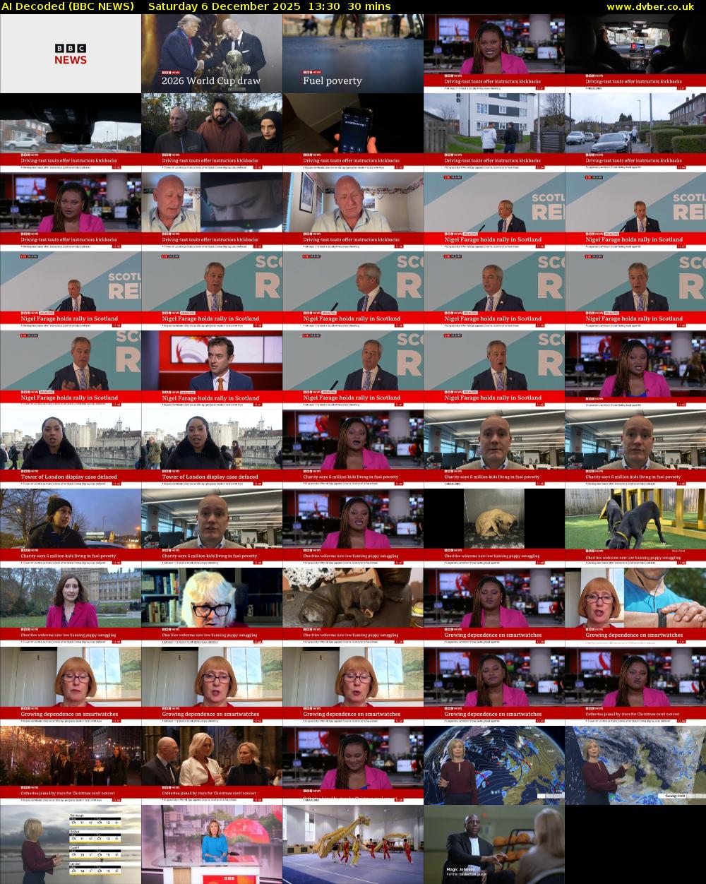 AI Decoded (BBC NEWS) Saturday 6 December 2025 13:30 - 14:00
