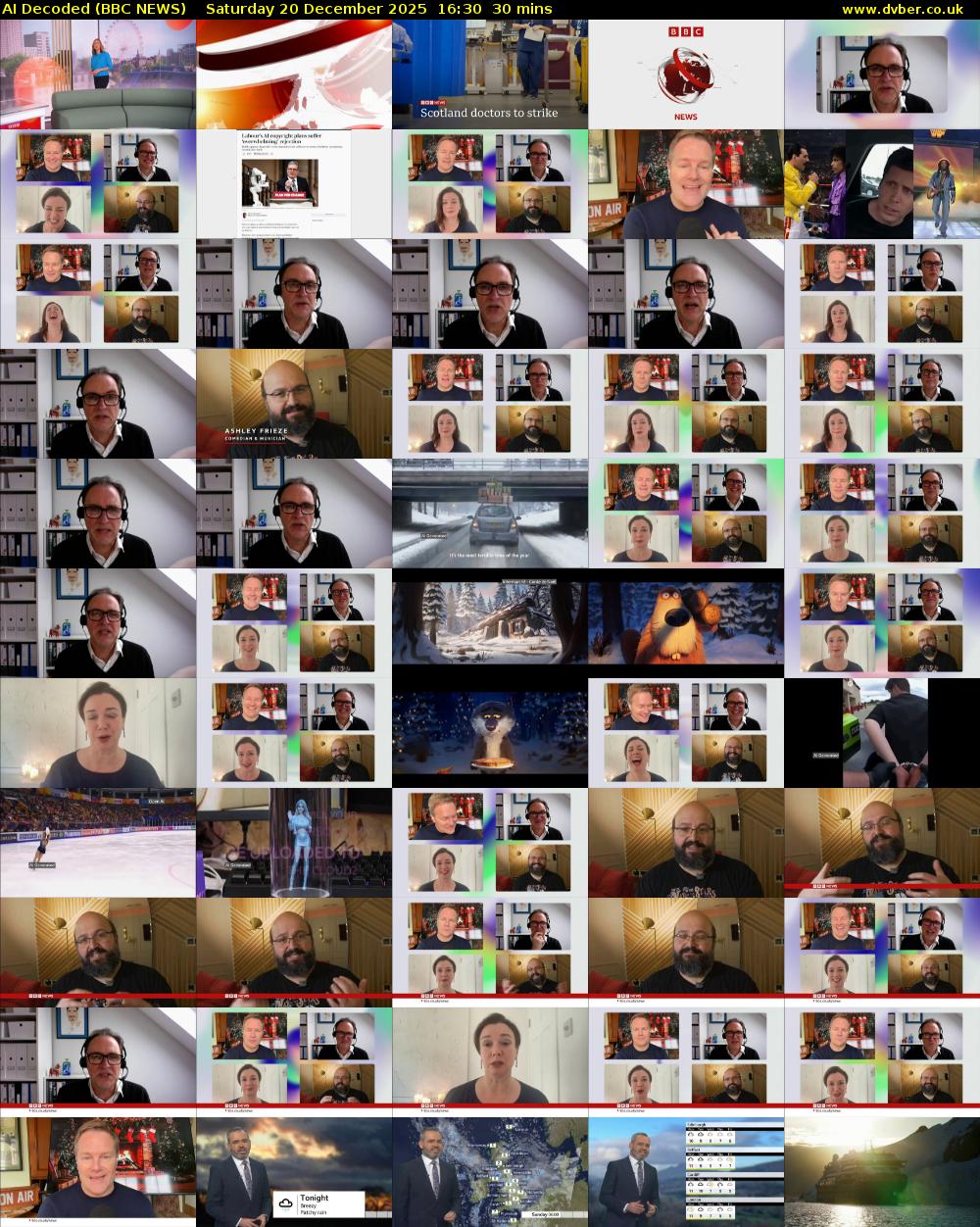AI Decoded (BBC NEWS) Saturday 20 December 2025 16:30 - 17:00