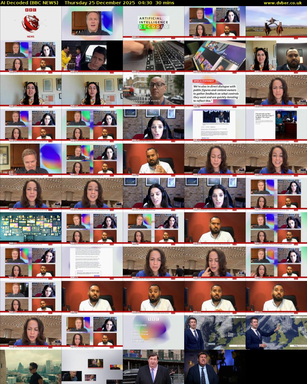 AI Decoded (BBC NEWS) Thursday 25 December 2025 04:30 - 05:00