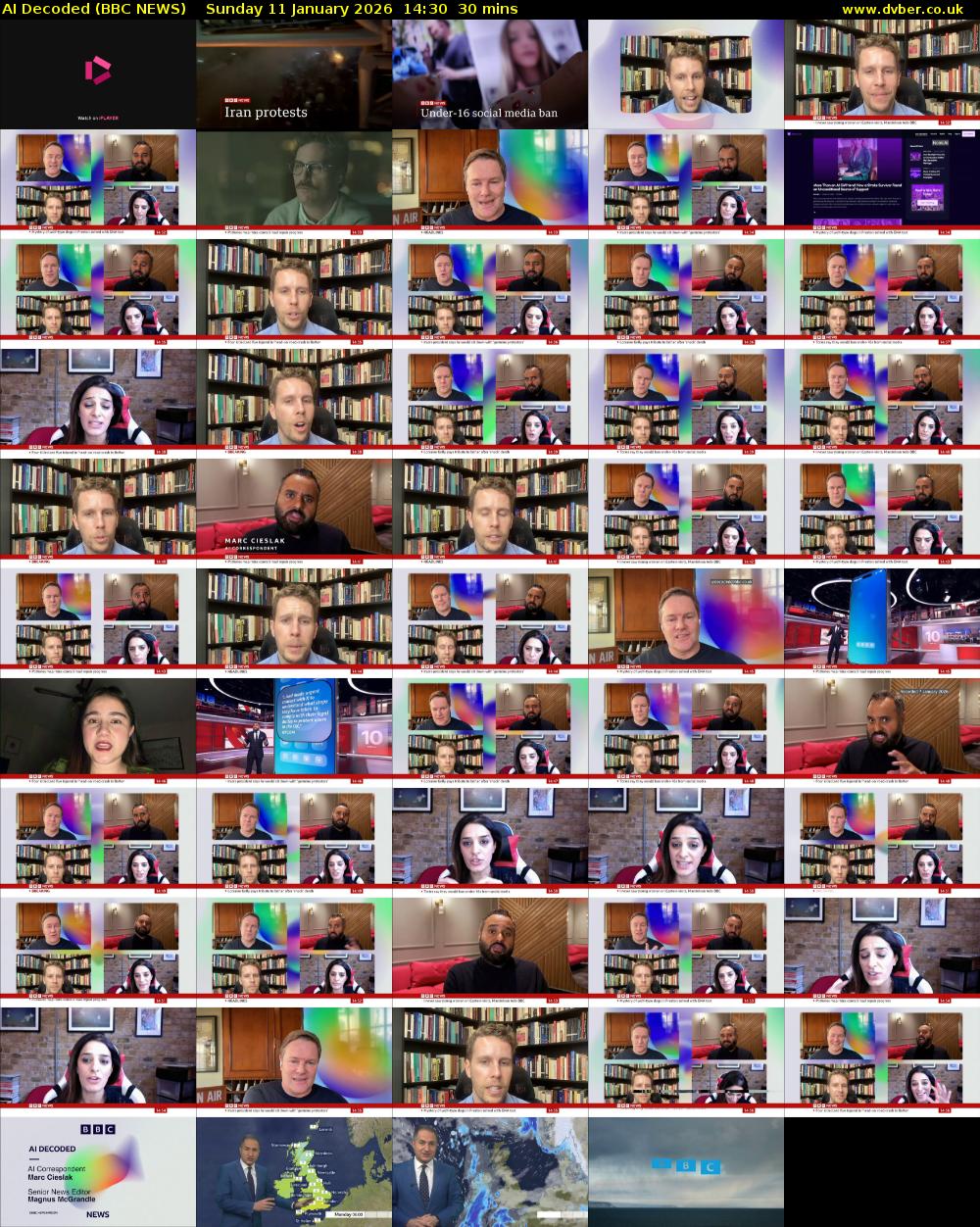 AI Decoded (BBC NEWS) Sunday 11 January 2026 14:30 - 15:00