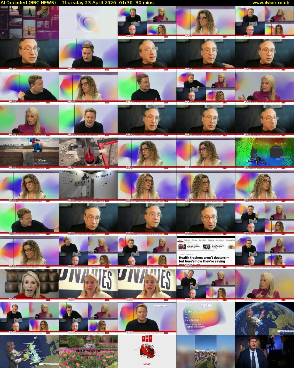 AI Decoded (BBC NEWS) Thursday 23 April 2026 01:30 - 02:00