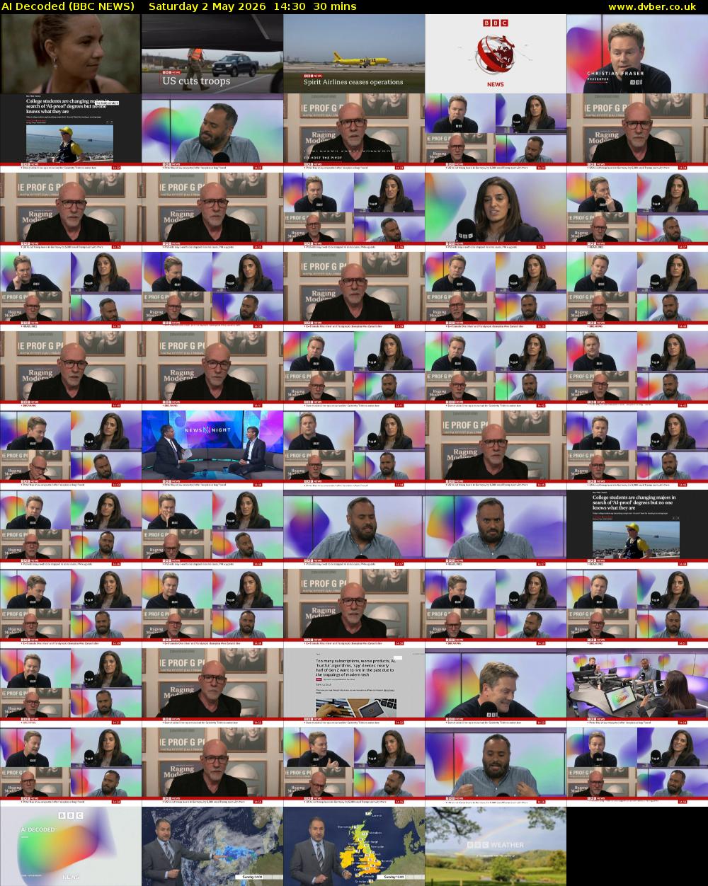 AI Decoded (BBC NEWS) Saturday 2 May 2026 14:30 - 15:00