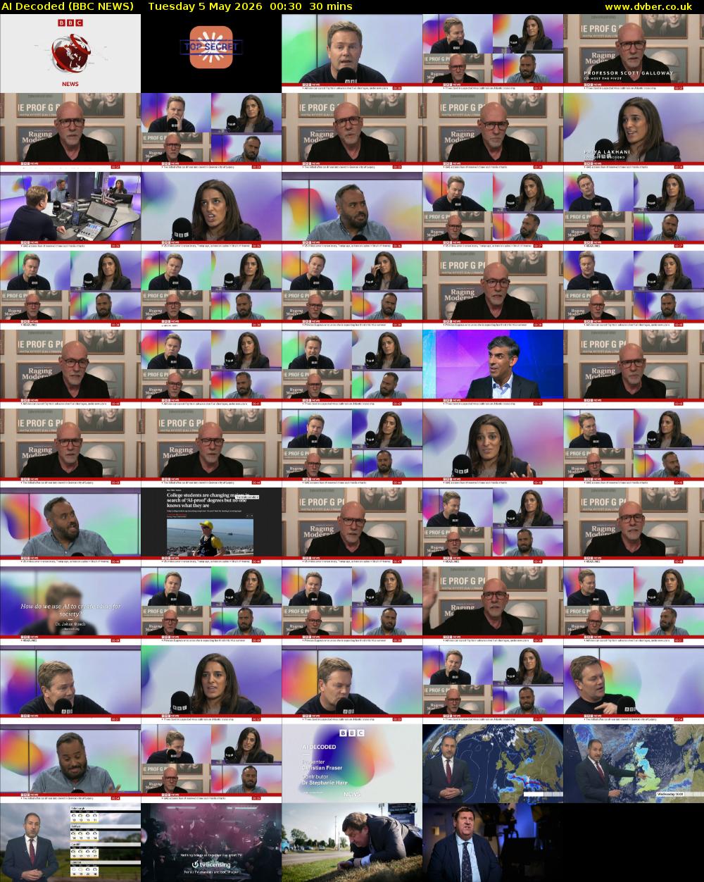 AI Decoded (BBC NEWS) Tuesday 5 May 2026 00:30 - 01:00