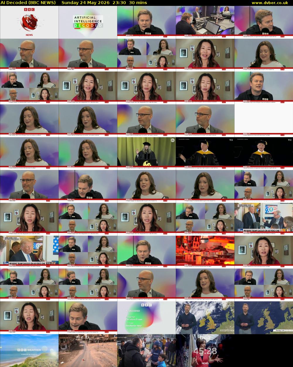 AI Decoded (BBC NEWS) Sunday 24 May 2026 23:30 - 00:00