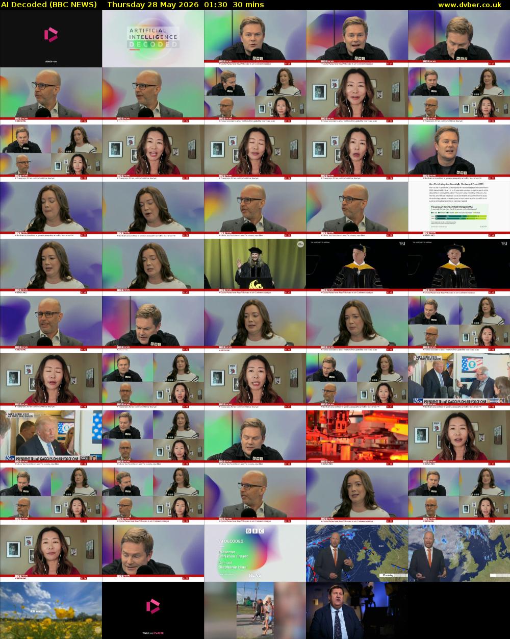AI Decoded (BBC NEWS) Thursday 28 May 2026 01:30 - 02:00