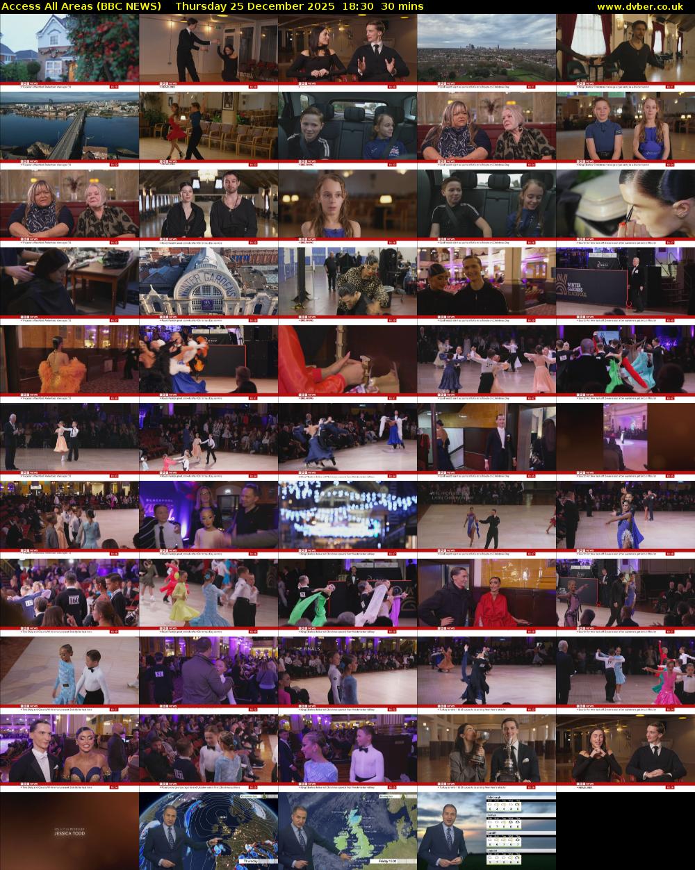 Access All Areas (BBC NEWS) Thursday 25 December 2025 18:30 - 19:00