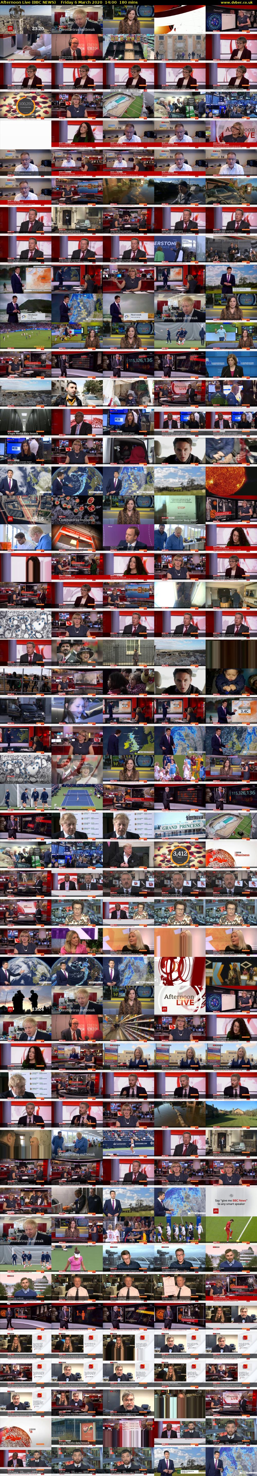 Afternoon Live (BBC NEWS) Friday 6 March 2020 14:00 - 17:00