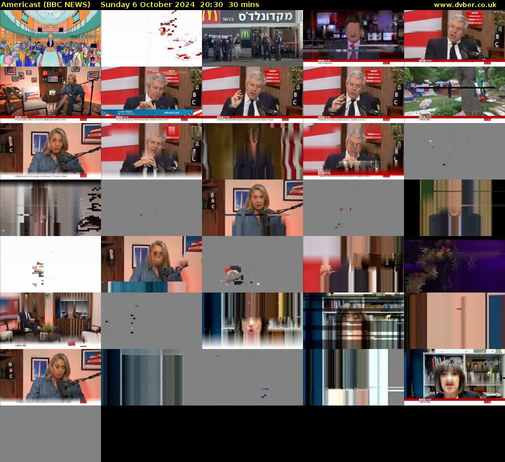 Americast (BBC NEWS) Sunday 6 October 2024 20:30 - 21:00