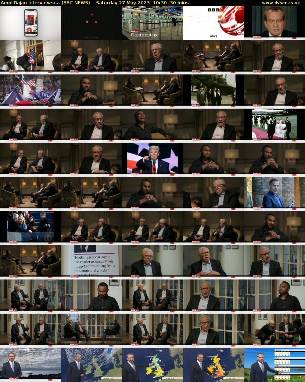 Amol Rajan Interviews:... (BBC NEWS) Saturday 27 May 2023 10:30 - 11:00